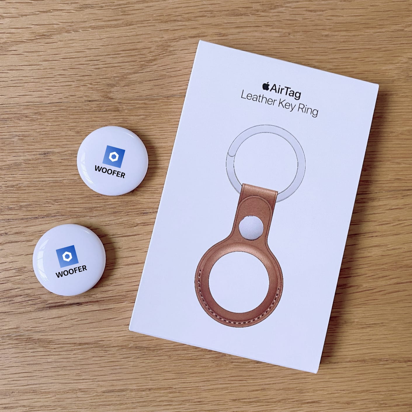 Custom Apple AirTags (1-pack) Branded With Your Logo